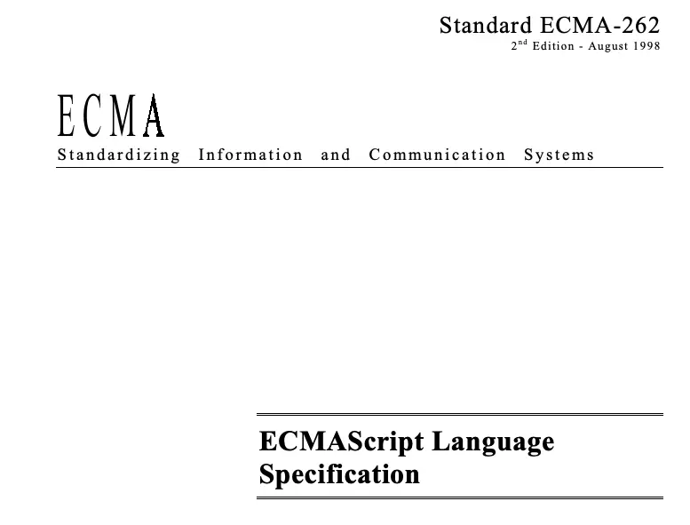 ECMAScript 2
