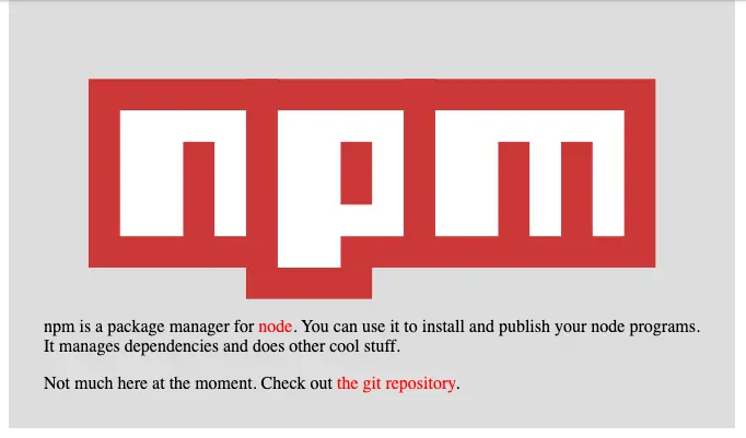 npm
